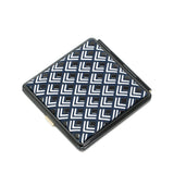 White Frame Leather Double Faced Mirror | Inden
