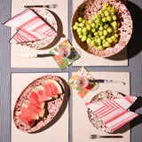Atelier Saucier Playita Stripe Reversible Placemat