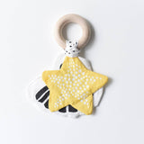 Starfish Crinkle Teether