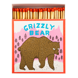 Grizzly Bear | Square - Safety Matches