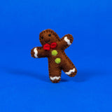 Gingerbread Man Catnip Toy