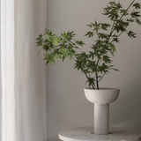 MIYABI Ceramic Vase, Cream