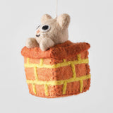 'Simbi' Hanging Felt Ornament