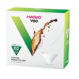 Hario V60 Paper Filters: White / 100 Sheets 02