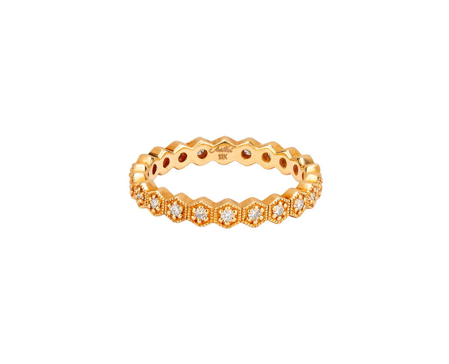 Honeycombs Forever Eternity Band