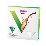 Hario V60 Paper Filters: White / 100 Sheets 02