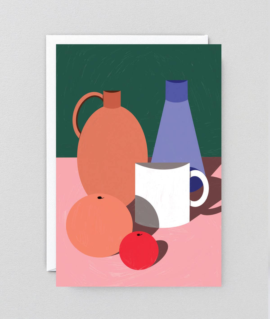 'Objects & Oranges' Art Card
