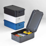 Toyo Steel Stackable Storage Box T-150, Indigo