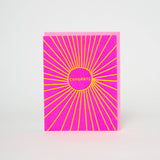 Sunbeam Congratulations Letterpress Greeting Card