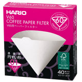 Hario V60 Paper Filters: White / 100 Sheets 02