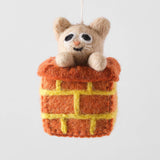 'Simbi' Hanging Felt Ornament