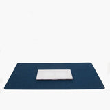 Mosen Large Merino Wool Felt Desk Pad, Marine