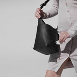 Lambwolf Collective Bucket Bag, Black Vegan Leather