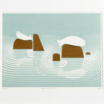 Zen Seals Two Giclee Print