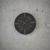 Orb Clock BK - Cast Brass | Lemnos