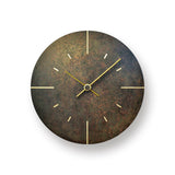 Orb Clock BK - Cast Brass | Lemnos