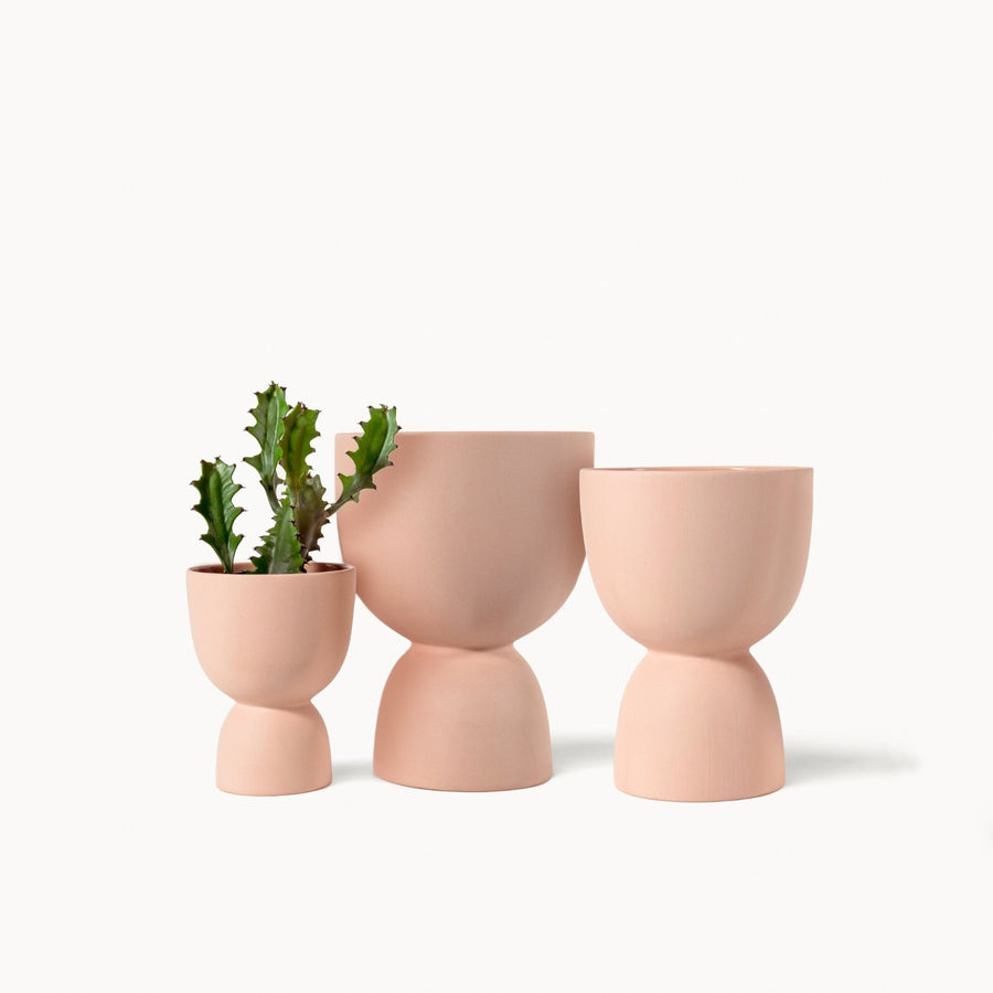 Stacked Planters, Blush