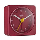 Braun Travel Alarm Clock BC02, Red