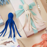 Octo-Blue Octopus Ornament