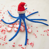Blue Santapus Ornament