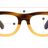 D28 | Reading Glasses, Heritage Green - Clear Lens