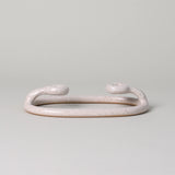 Duo Candlestick, Speckled White