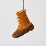 Felt Duck Boot Ornament