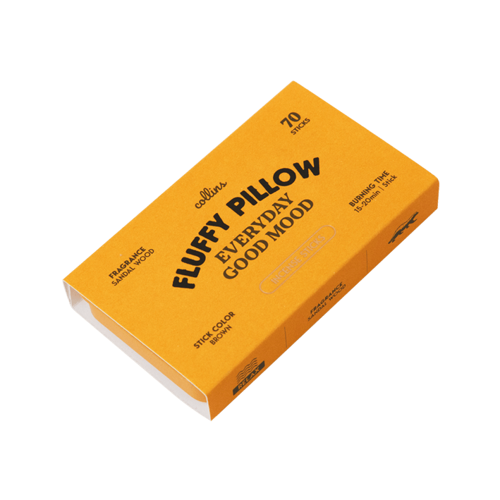 Collins, Fluffy Pillow, Incense,