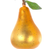 Glass Bosc Pear Ornament - Christmas Ornament