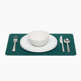 Merino Wool Felt Placemats, Rectangle - Assorted Colors