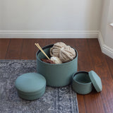 Merino Wool Large Bin, Spruce