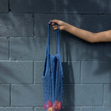 Ami Net Market Tote, Horizon
