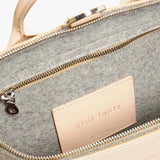 Bedford Merino Wool Felt Backpack, Granite / Natural