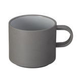 Hasami Porcelain Grey Collection, 11 oz Mug - Ash White