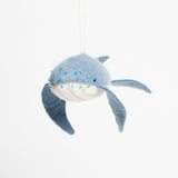 Happy Humpback Whale Ornament