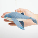 Happy Humpback Whale Ornament