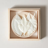 HA KO Paper Incense - Wooden Box Set of 6 Leaves With Incense Mat