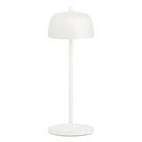 Theta Cordless Table Lamp, Matte White