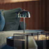 Theta Pro Cordless Table Lamp, Chrome