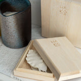 HA KO Paper Incense - Wooden Box Set of 5 With Felt Mat