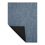 Mini Basketweave Floor Mats, Chambray