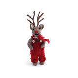 Rudolph in a Red Jumper Ornament