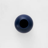 Navy Blue Round Vase Top view