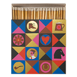 Colourful Gentleman Matches | Archviist Gallery Square Matchbox