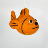 'Fish' Hanging Felt Ornament