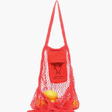 Ami Net Market Tote, Orange