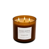 Slow North 3-Wick Scented Candle, Eucalyptus + Lavender