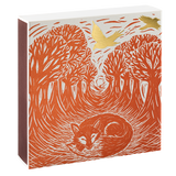 Woodland Fox | Square Matchbox - Archivist Gallery Safety Matches