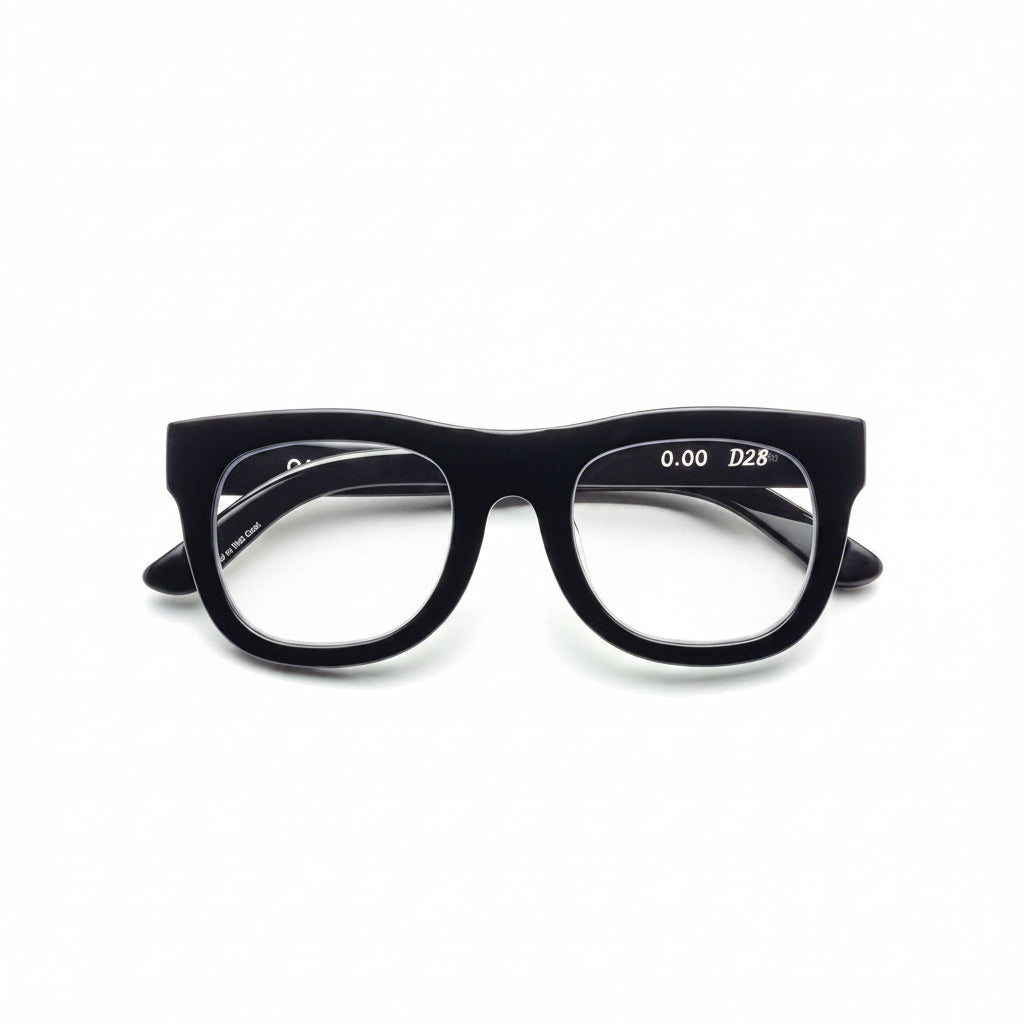 Caddis reading glasses D28 | Gloss Black / Classic / 1.00 readers