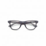 Gray eyeglasses with 'Caddis' branding on a white background